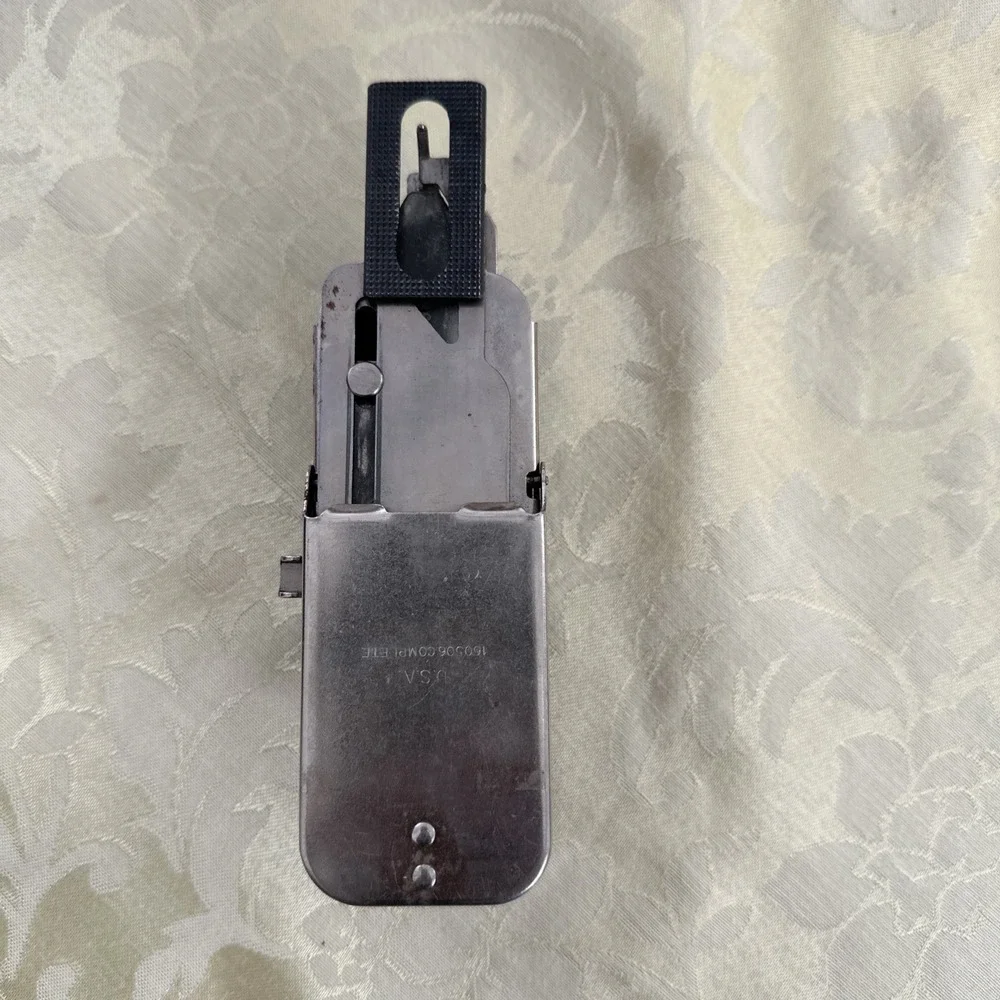 Vintage Singer Buttonholer 160506 Sewing Machine Attachment in Plastic Case
